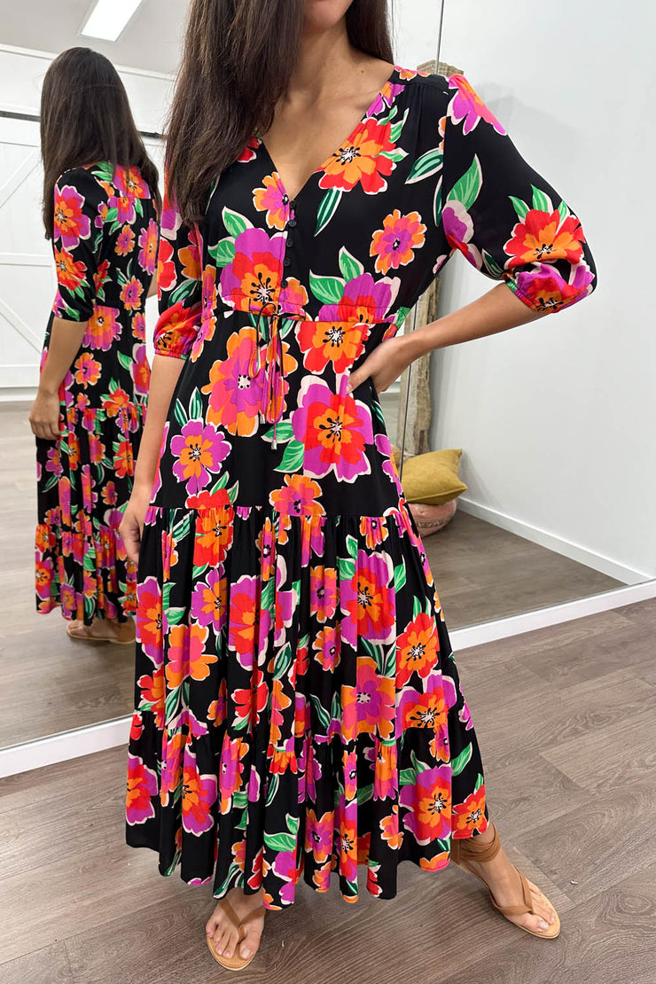 Black Floral