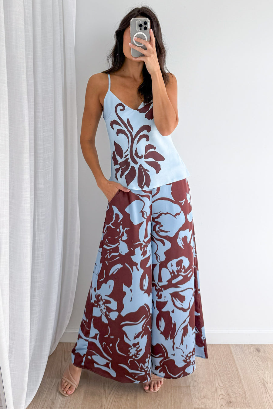 Chocolate Abstract Palm