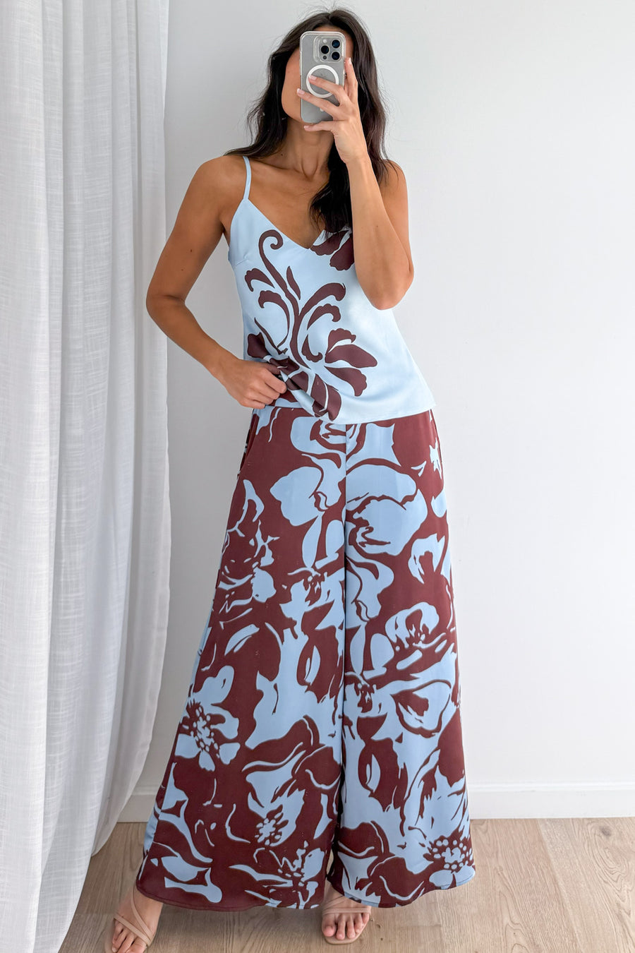 Chocolate Abstract Palm