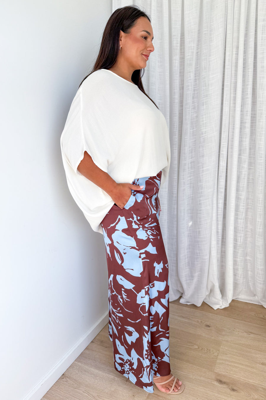 Chocolate Abstract Palm