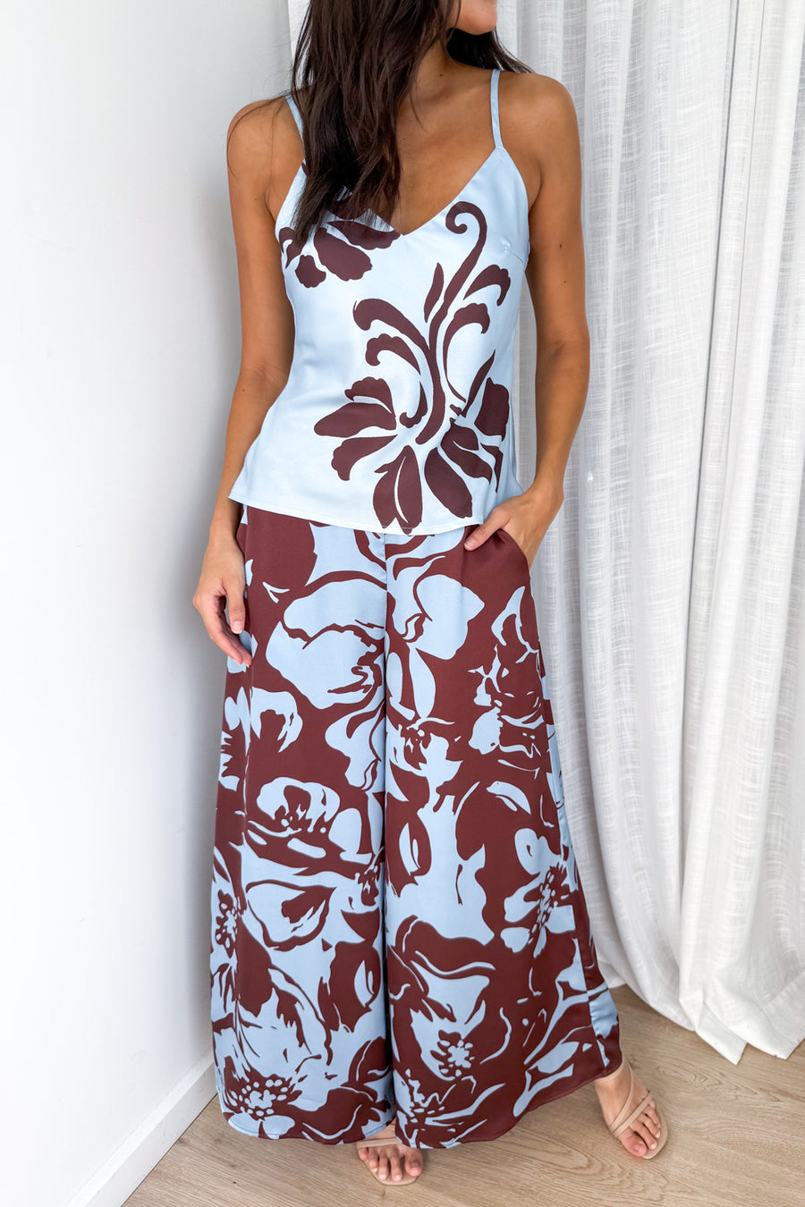 Chocolate Abstract Palm