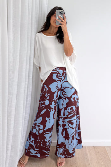 Chocolate Abstract Palm: kate