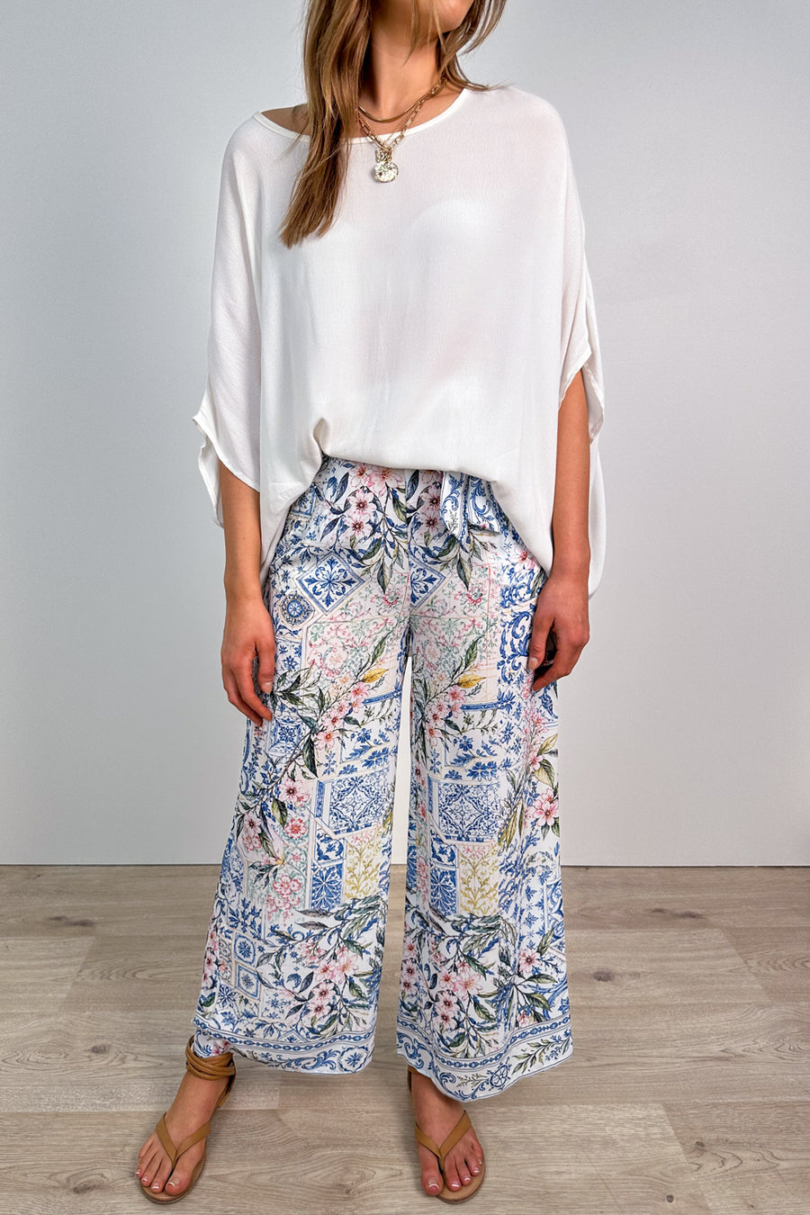 Floral Tile Print