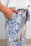 Floral Tile Print
