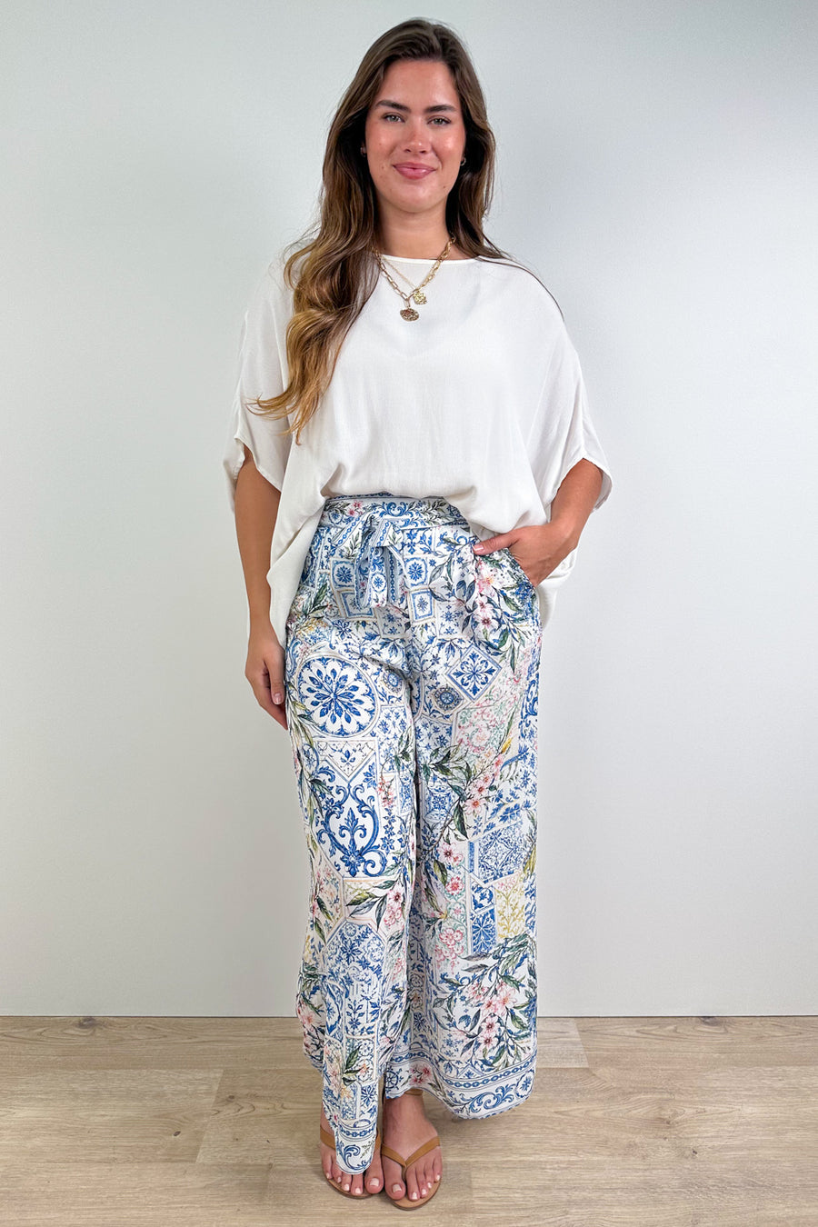 Floral Tile Print