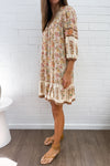 Cream Floral Multi