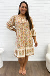 Cream Floral Multi