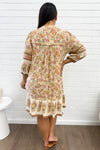 Cream Floral Multi