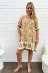 Cream Floral Multi