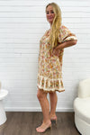 Cream Floral Multi