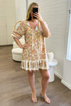 Cream Floral Multi