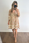 Cream Floral Multi