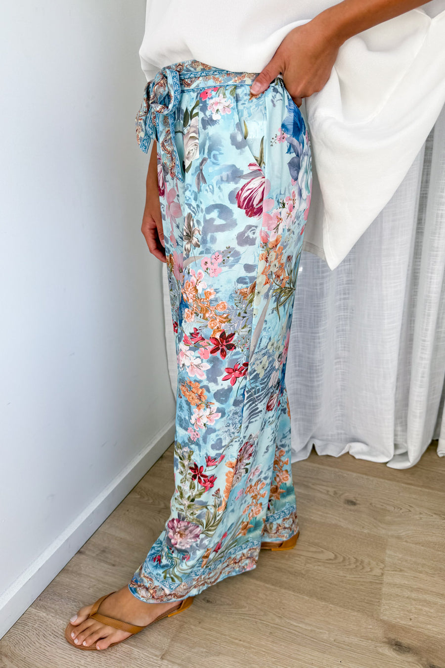Blue Multi Floral
