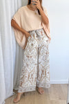 Cream Vintage Floral