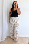 Cream Vintage Floral