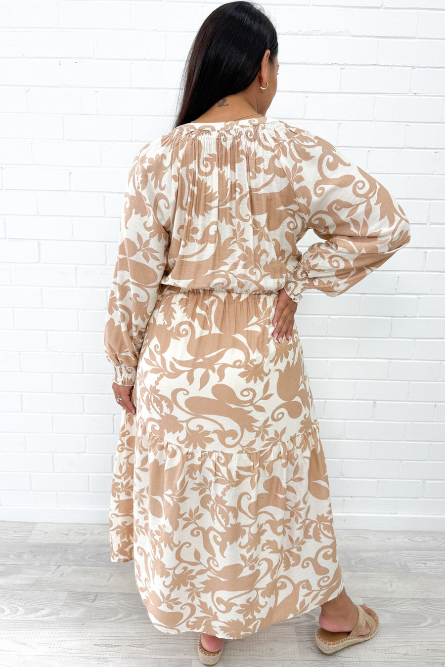 Cream Floral