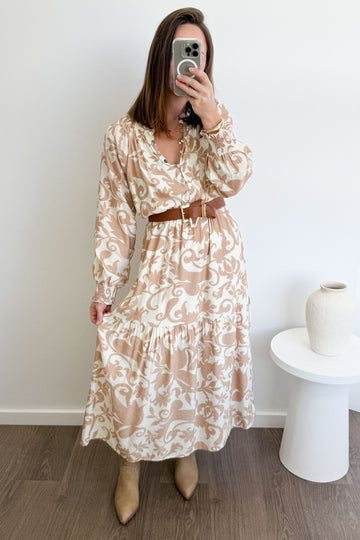 Cream Floral: bri