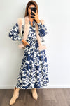 Navy Floral