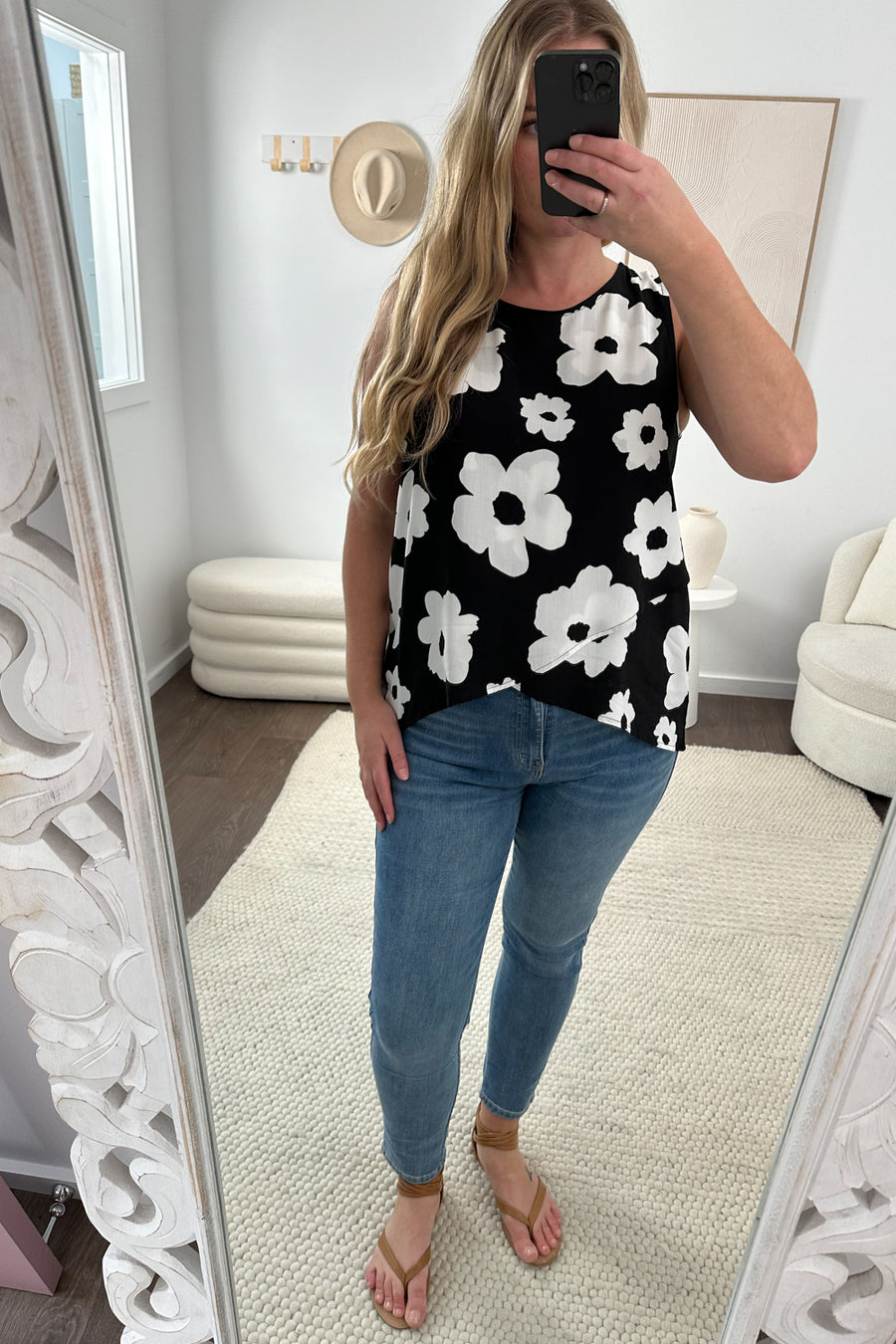 Black Floral