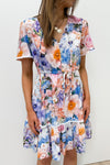 Blue Multi Floral