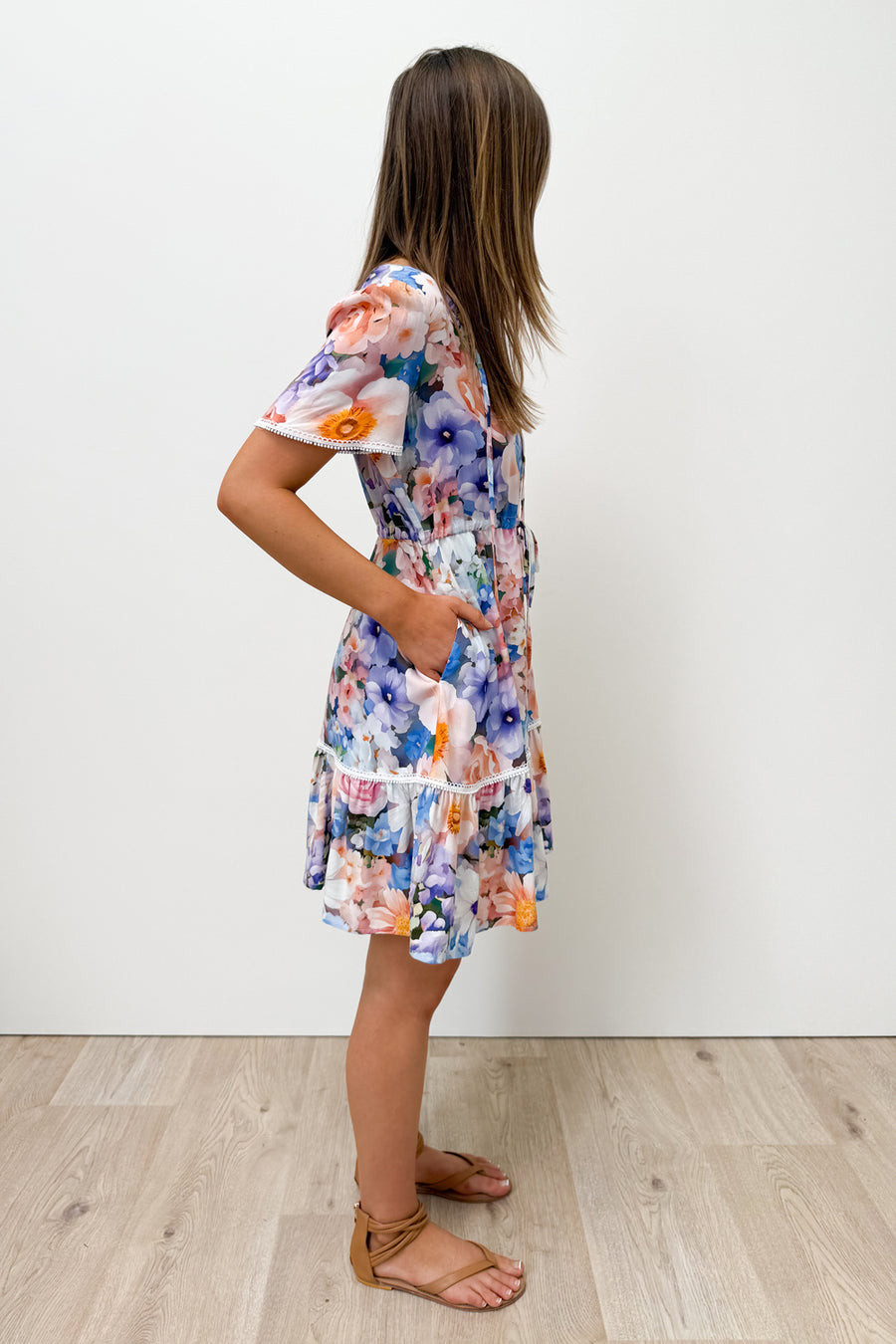 Blue Multi Floral