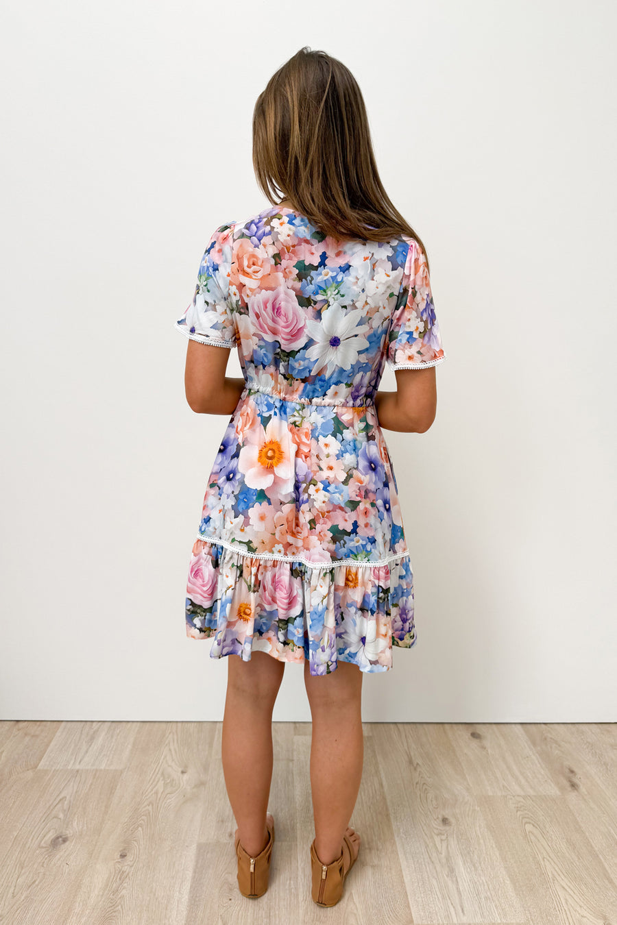 Blue Multi Floral