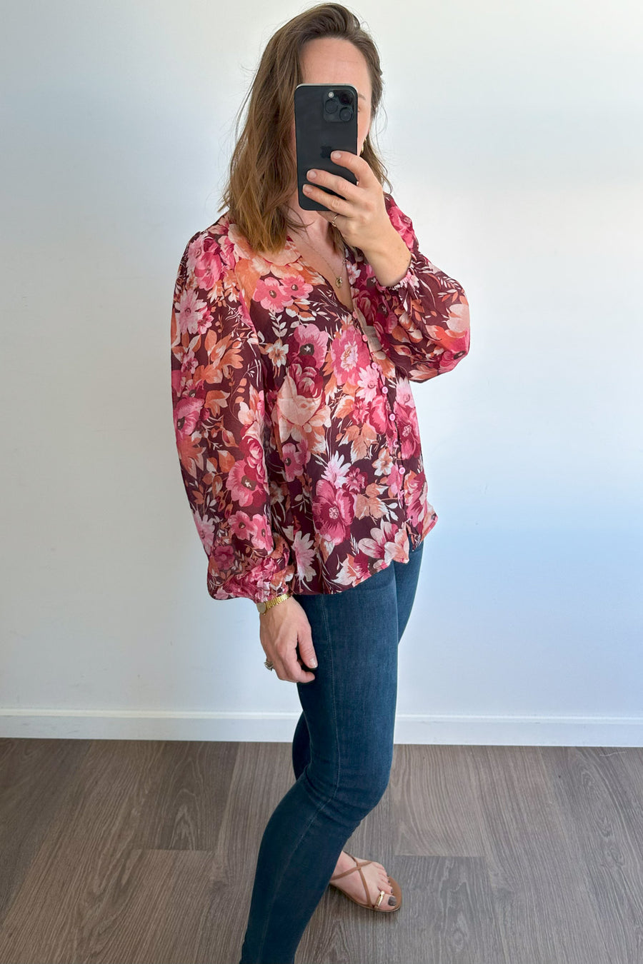 Burgundy Floral
