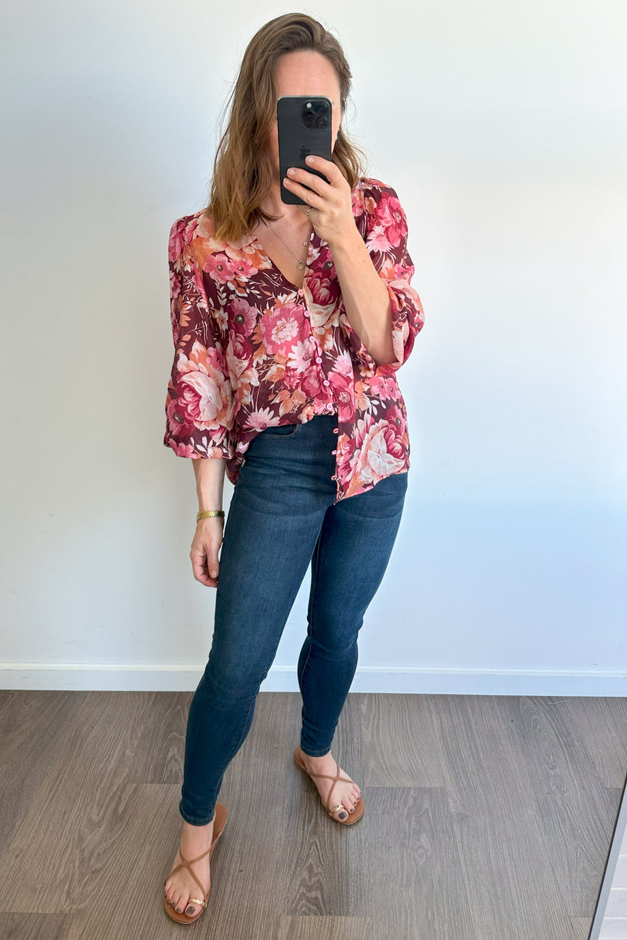 Burgundy Floral