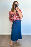 Burgundy Floral