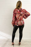 Burgundy Floral