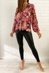 Burgundy Floral