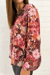 Burgundy Floral