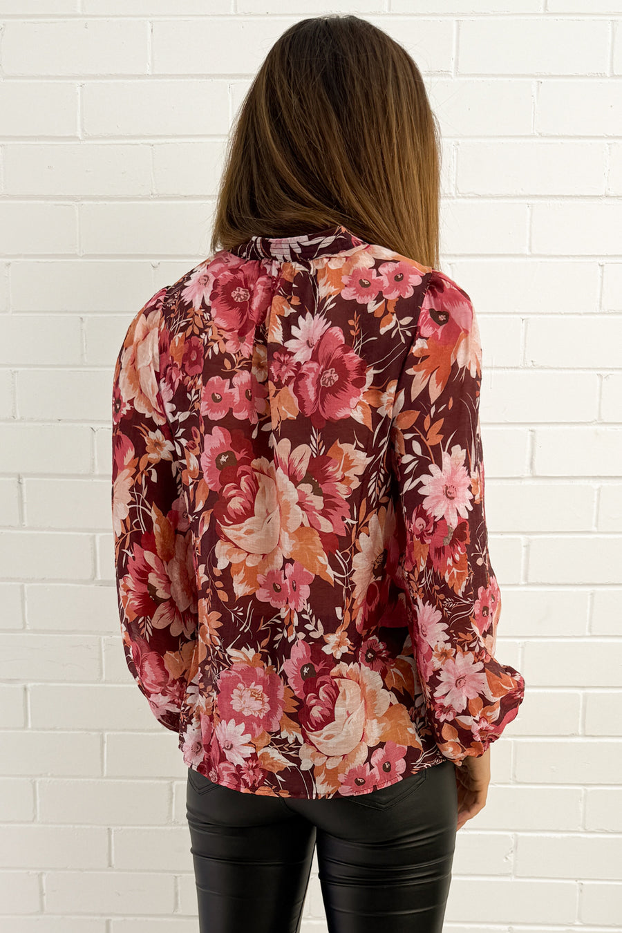 Burgundy Floral