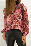 Burgundy Floral