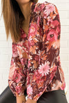 Burgundy Floral