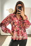 Burgundy Floral