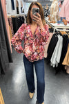 Burgundy Floral