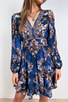 Navy Pearl Print