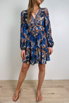 Navy Pearl Print