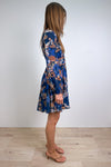 Navy Pearl Print