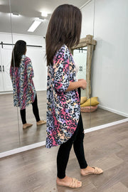 Pink Rainbow Leopard
