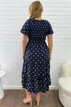 Navy White Spot
