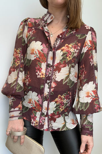 Burgundy Floral: bri