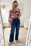 Burgundy Floral