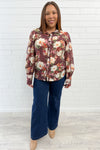 Burgundy Floral