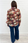 Burgundy Floral