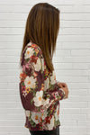 Burgundy Floral