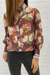 Burgundy Floral