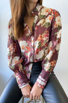 Burgundy Floral