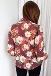 Burgundy Floral